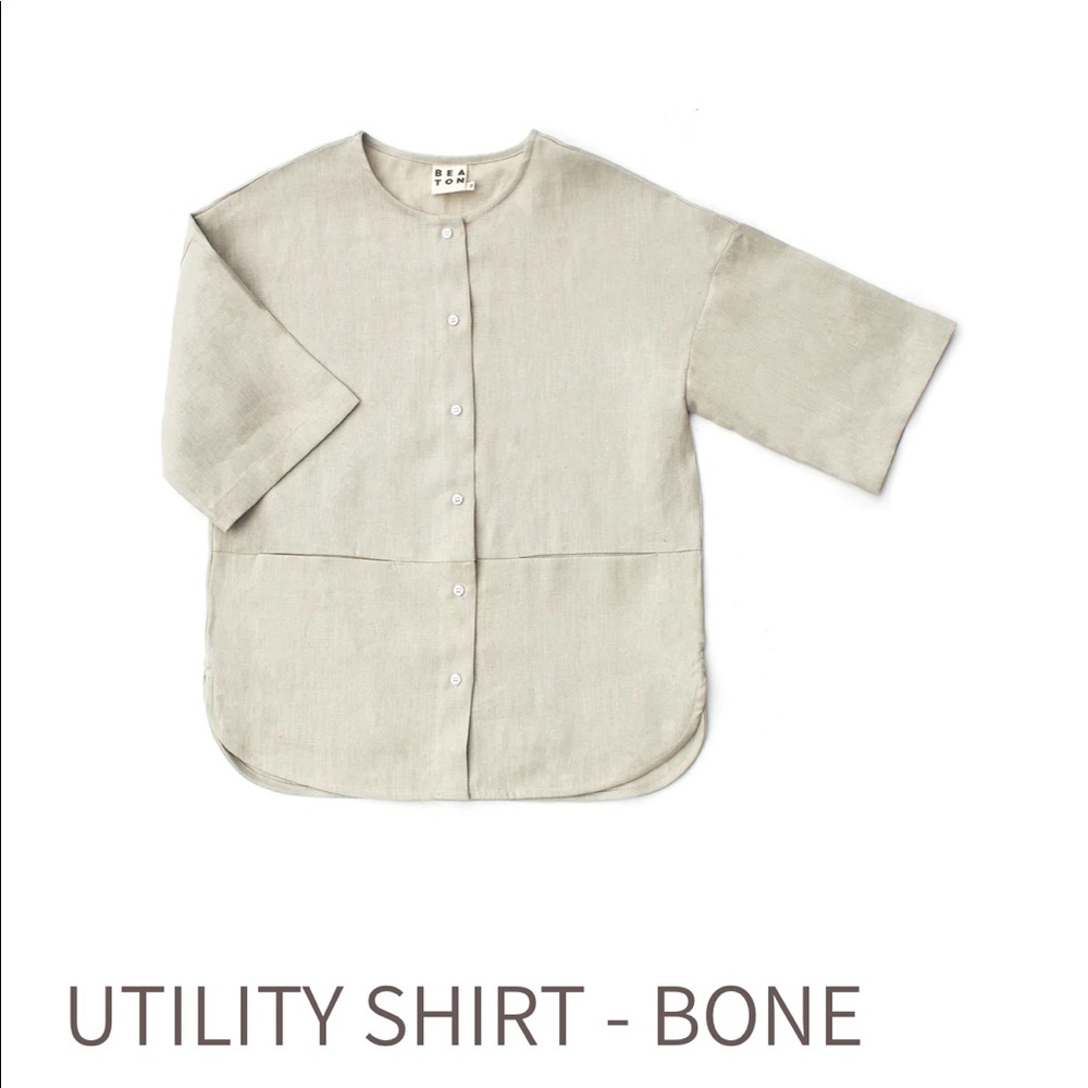 Beaton Linen Utility Shirt